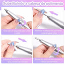 Kit Manicure Elétrica Profissional (Recarregável)