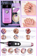 Kit Manicure Elétrica Profissional (Recarregável)
