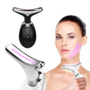 Aparelho para lifting facial - com massagem facial EMS, terapia de luz LED, removedor de papada, rejuvenescimento da pele, firmeza e antirrugas