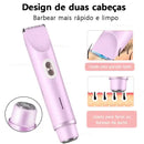 Aparador Elétrico Feminino 2 em 1 - Resistente à Água IPX7