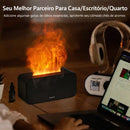 Umidificador e Difusor de Aromas Ultrassônico (Efeito Chama)