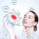 Kit Escova de Limpeza Facial Rotativa 3 em 1