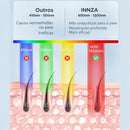 Depilador a laser INNZA com função de resfriamento com gelo, remove permanente, indolor