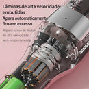 Aparador de pontas duplas profissional, para cabelos secos, danificados e quebradiços